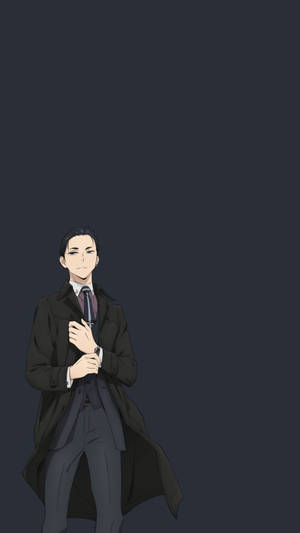 Daisuke Kambe On Trench Coat Wallpaper