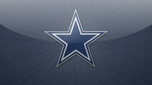 Dallas Cowboys Blue Star Light Effect Wallpaper