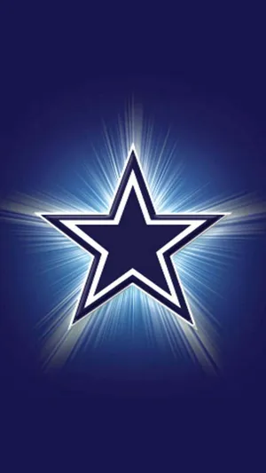 Dallas Cowboys Star Glowing Background Wallpaper