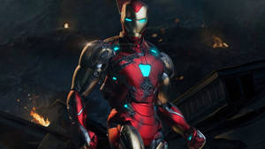 Damaged Iron Man Mark 85 Wallpaper