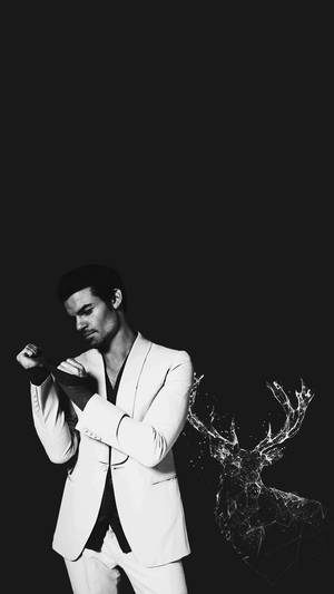 Daniel Gillies Aesthetic Art Wallpaper