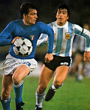 Daniel Passarella Italy Versus Argentina Wallpaper