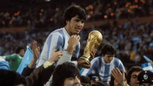 Daniel Passarella World Cup Celebration Wallpaper