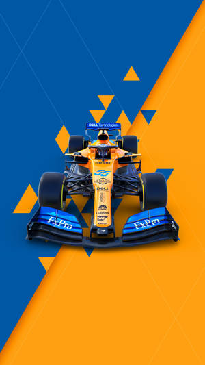 Daniel Ricciardo Dominating The Race Track In His Formula 1 Race Car. Wallpaper