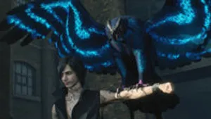 Dante And Griffon, Together In Battling Sins In Devil May Cry Wallpaper