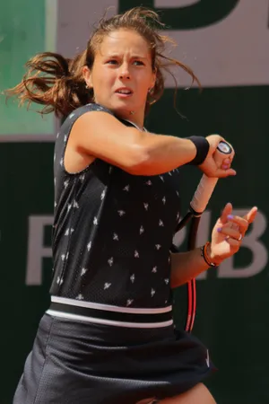 Daria Kasatkina Makes A Mighty Swing Wallpaper