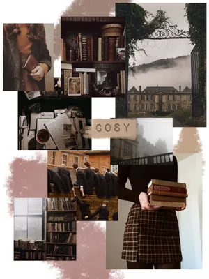 Dark Academia Cosy Wallpaper