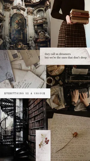 Dark Academia Quotes Wallpaper