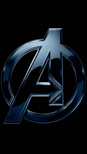 Dark Aesthetic Avenger 3d Logo Wallpaper