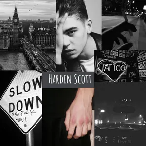 Dark Aesthetic Badass Hardin Scott Wallpaper
