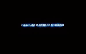 Dark Aesthetic Inspirational Quote Wallpaper