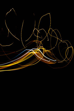 Dark Aesthetic Iphone Light Streaks Wallpaper