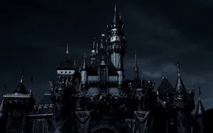 Dark Ages Castle At Night Wallpaper