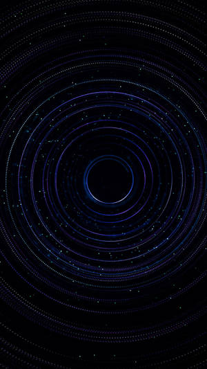 Dark Android Black Hole Wallpaper