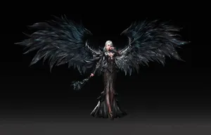 Dark Angel Digital Art Wallpaper