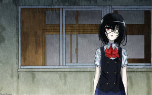 Dark Anime Another Mei Misaki Wallpaper