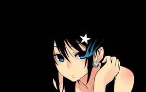 Dark Anime Brunette Woman Wallpaper