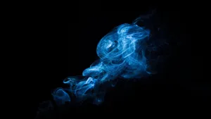 Dark Blue Aesthetic Smoke Wallpaper