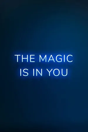 Dark Blue Aesthetic Tumblr The Magic Is In You Wallpaper