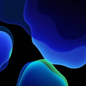 Dark Blue Default Ios 13 Wallpaper