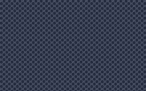 Dark Blue Gucci Pattern Wallpaper