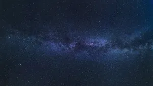 Dark Blue Starry Sky Universal Wallpaper