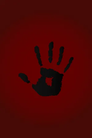 Dark Brotherhood Black Hand Print Wallpaper