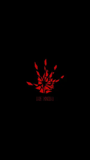Dark Brotherhood Broken Glass Hand Wallpaper