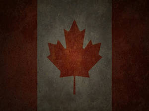 Dark Canada Flag Wallpaper