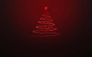 Dark Christmas - Mysterious And Magical Winter Scene Wallpaper