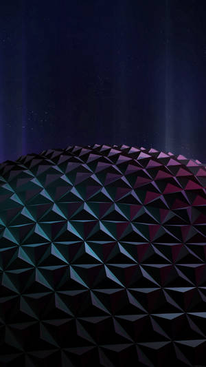 Dark Epcot Globe Wallpaper