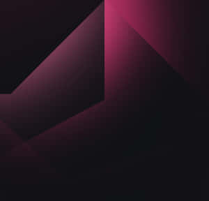 Dark Gradient Purple Geometric Shapes Wallpaper