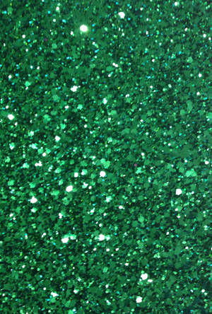 Dark Green Glitter Wallpaper