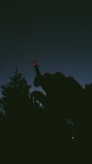 Dark Grunge Tumblr Aesthetic Cigarette On Hands Wallpaper