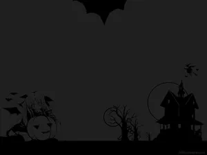 Dark Halloween Black Art Wallpaper