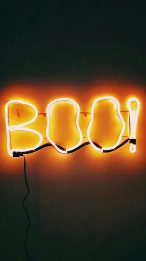 Dark Halloween Boo Wallpaper