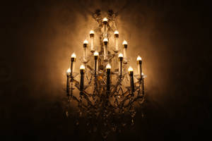 Dark Halloween Vintage Wall Light Wallpaper