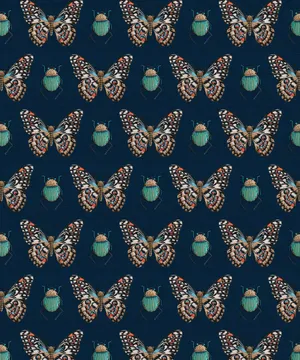 Dark Insects Wall Decor Wallpaper