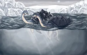 Dark Lapras Fanart Wallpaper