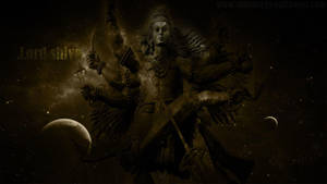 Dark Mahadev With Two Moons Hd Wallpaper