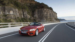 Dark Orange Bmw Z4 Wallpaper