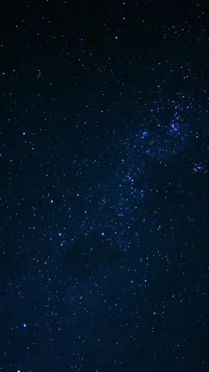 Dark Phone Blue Night Sky Wallpaper