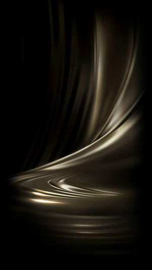 Dark Phone Dripping Molten Gold Wallpaper