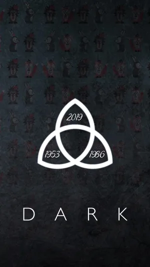 Dark Phone Triquetra Logo Wallpaper