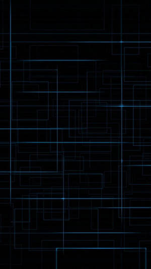 Dark Phone With Blue Lines Wallpaper