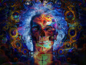 Dark Psychedelic Hd Scary Teeth Wallpaper