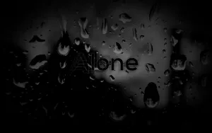 Dark Sad Alone Wallpaper