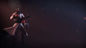 Dark Tf2 Video Game Medic Wallpaper