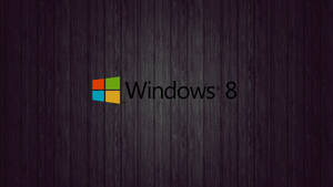 Dark Wood Windows 8 Background Wallpaper