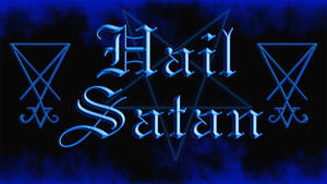 Darkly Enthralling Satanic Artwork Wallpaper